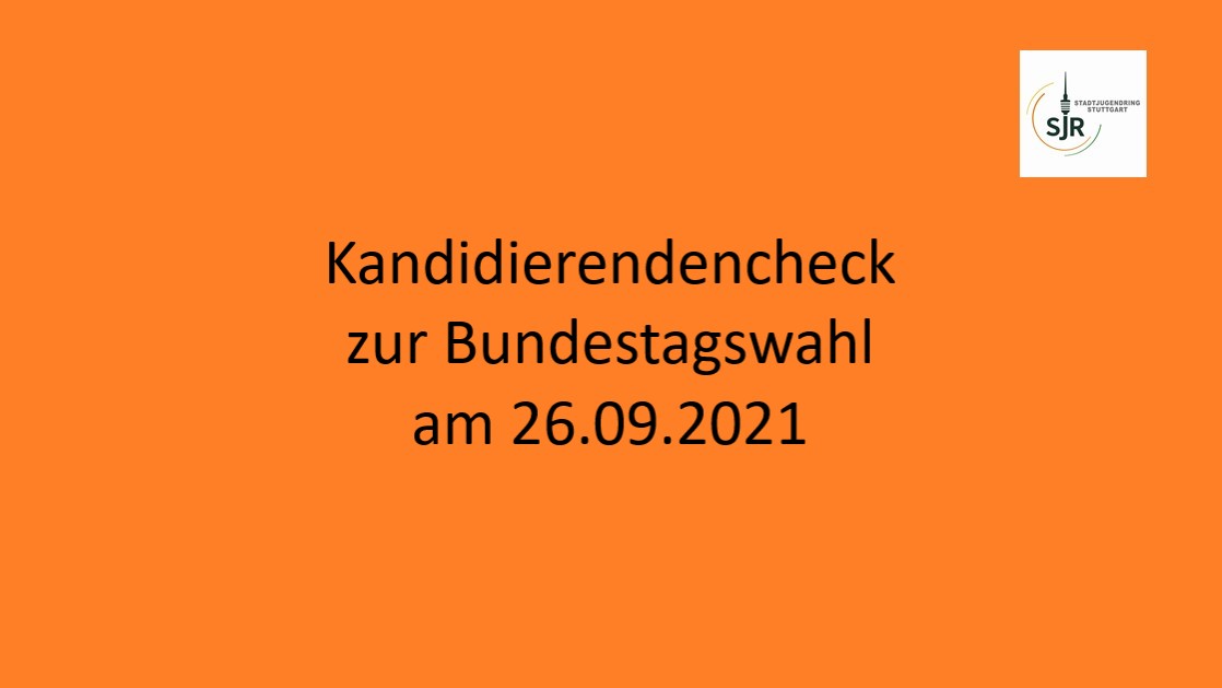 Kandidierendencheck zur Bundestagswahl