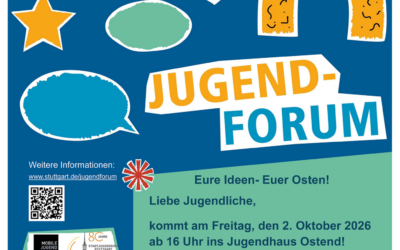 Jugendforum Stuttgart-Ost – Deine Hood! Gestalte deinen Bezirk.