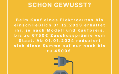 Elektroautos – Die Mobilität der Zukunft?