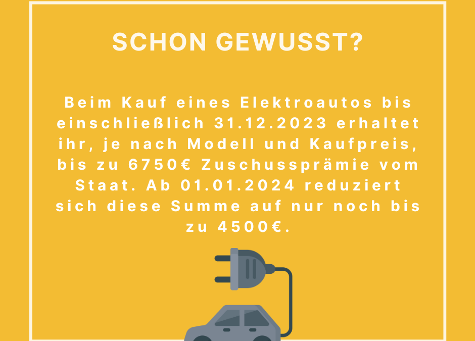 Elektroautos – Die Mobilität der Zukunft?