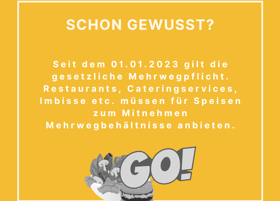 Essen to go – nachhaltig