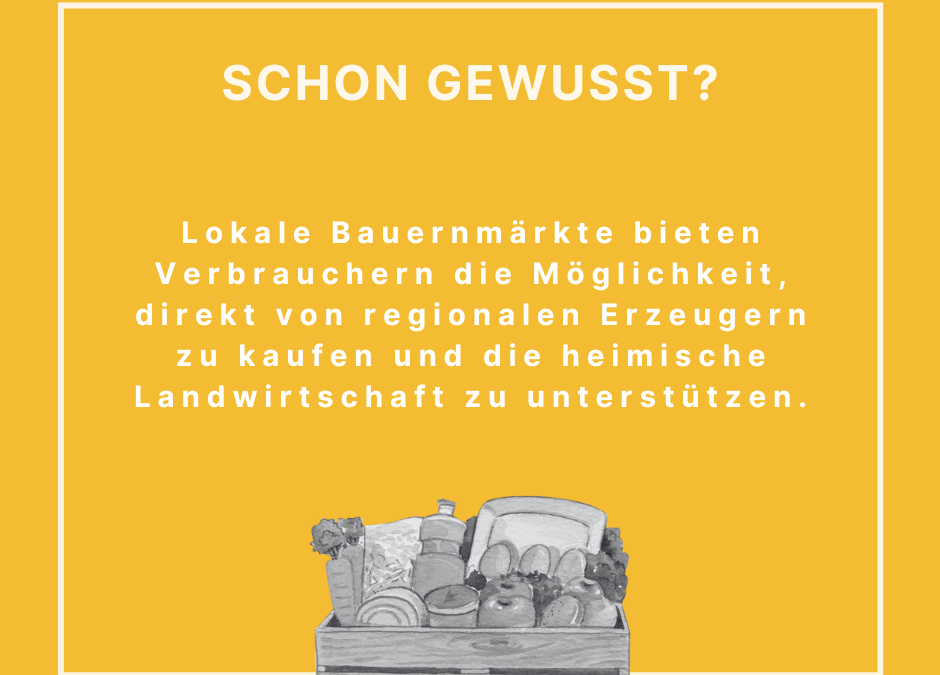 Saisonale und regionale Lebensmittel